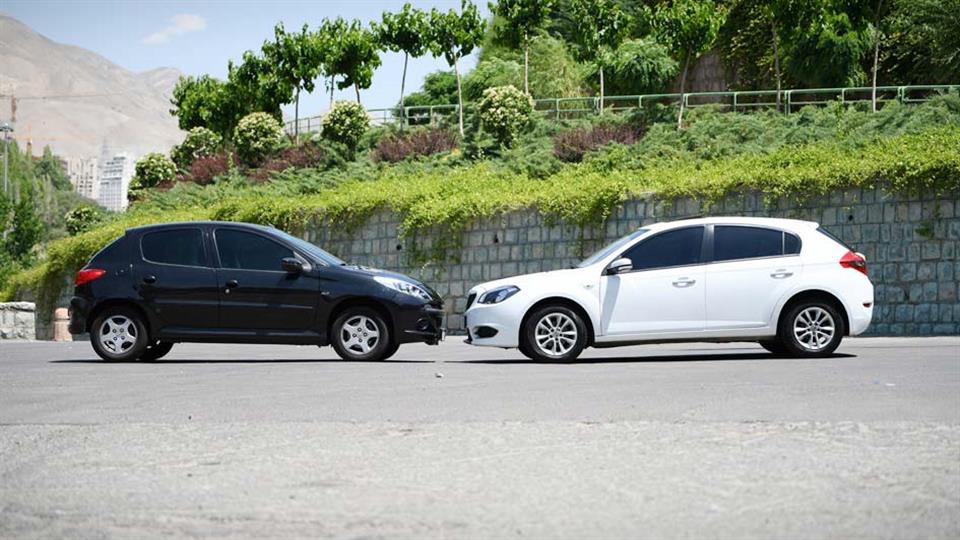 پژو 207 اتوماتیک در برابر برلیانس H320